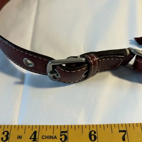 Coach Vintage Hampton Mosaic Berry Patchwork Suede Leather Shoulder Bag - Picture 14 of 16